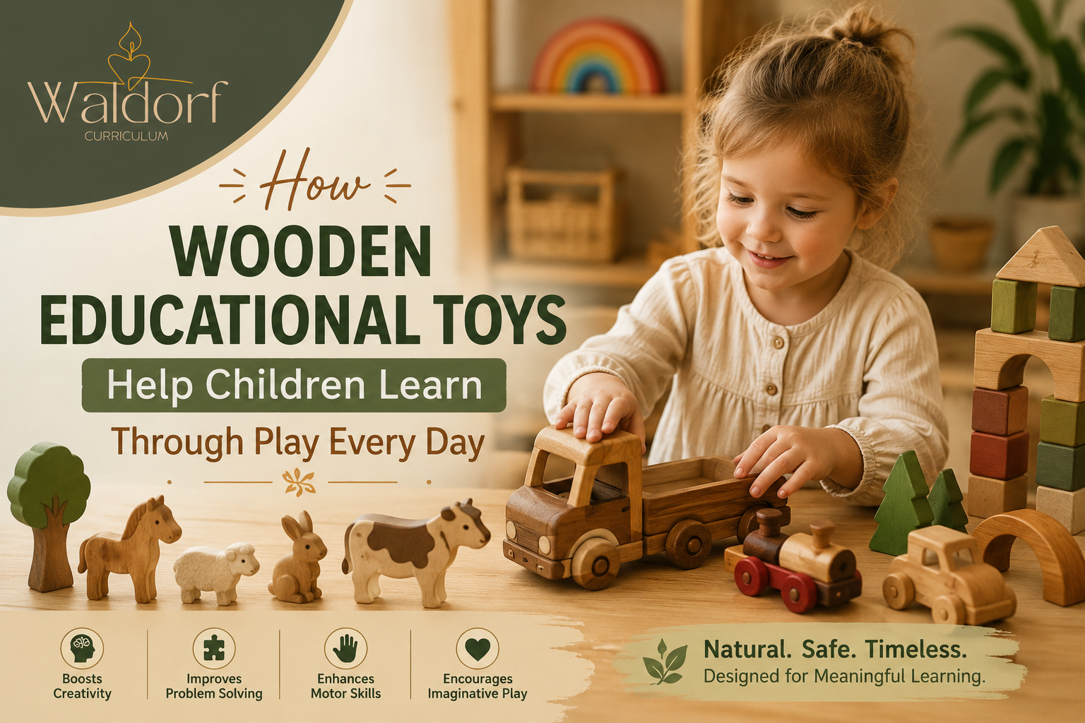 wooden educational toys