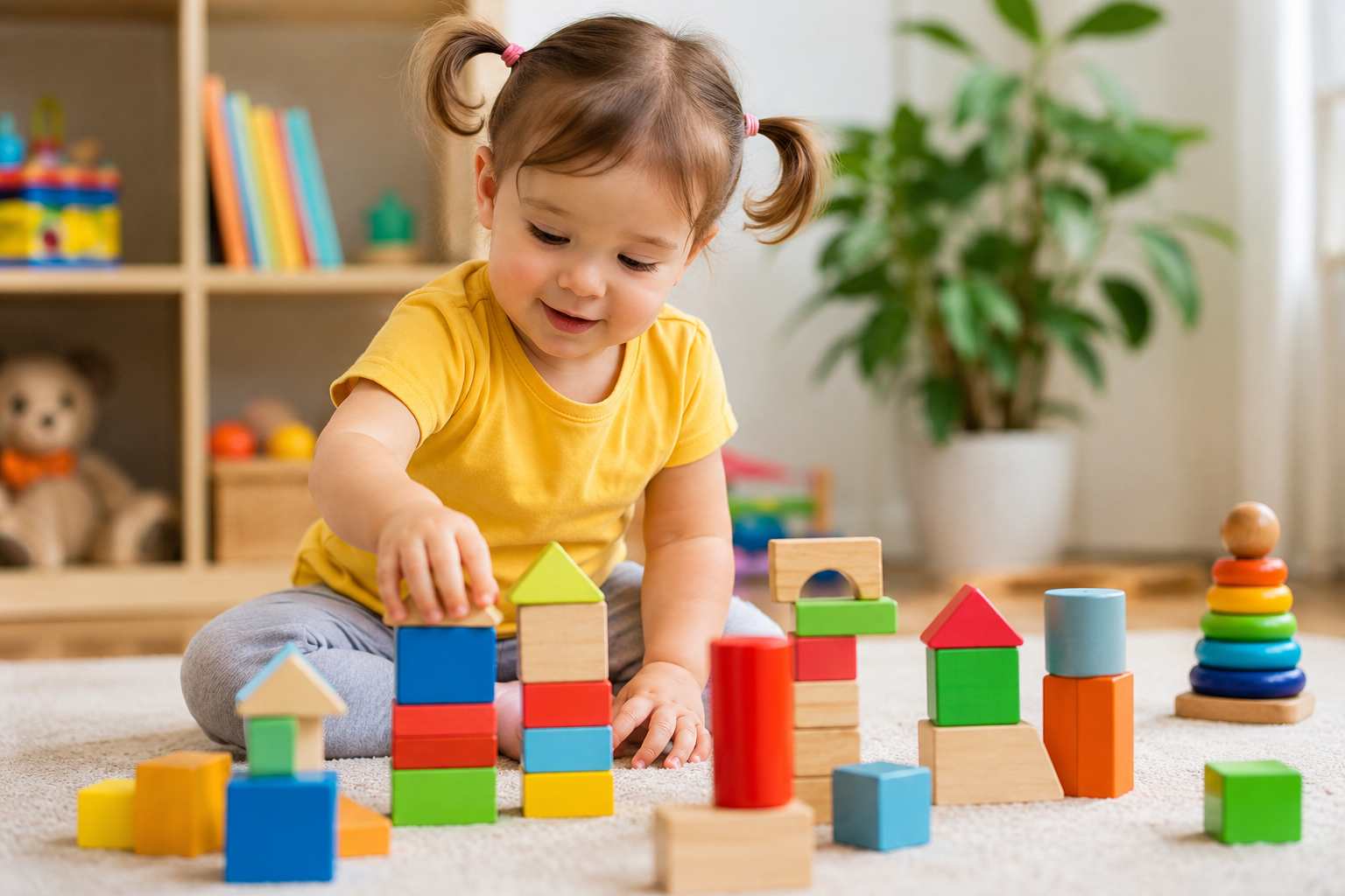 stacking blocks for toddlers